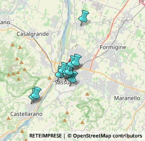 Mappa Viale M. Polo, 41049 Sassuolo MO, Italia (2.34636)