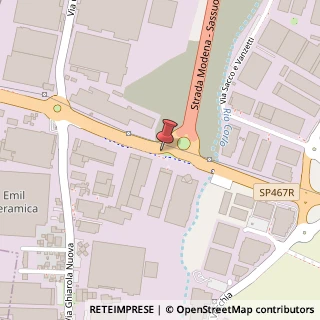Mappa Via Pedemontana, 116, 41042 Fiorano Modenese, Modena (Emilia Romagna)