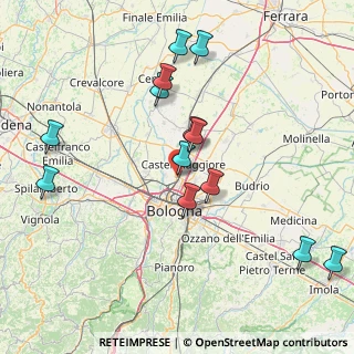 Mappa N. loc. Primo Maggio, 40013 Castel Maggiore BO, Italia (16.99308)