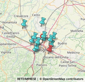 Mappa N. loc. Primo Maggio, 40013 Castel Maggiore BO, Italia (8.12462)