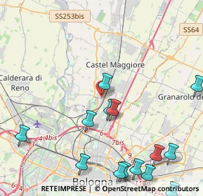 Mappa Via di Corticella, 40013 Castel Maggiore BO, Italia (5.71429)