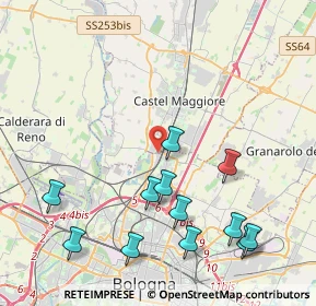 Mappa N. loc. Primo Maggio, 40013 Castel Maggiore BO, Italia (4.82833)