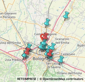 Mappa N. loc. Primo Maggio, 40013 Castel Maggiore BO, Italia (6.55)