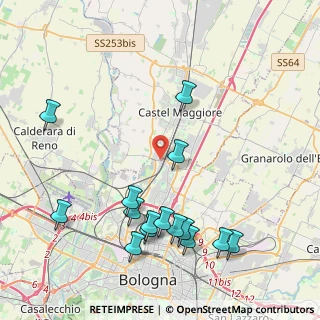 Mappa N. loc. Primo Maggio, 40013 Castel Maggiore BO, Italia (4.814)