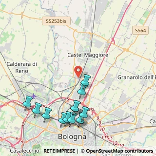 Mappa N. loc. Primo Maggio, 40013 Castel Maggiore BO, Italia (5.03308)