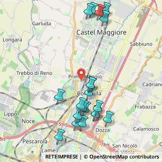 Mappa N. loc. Primo Maggio, 40013 Castel Maggiore BO, Italia (2.3815)