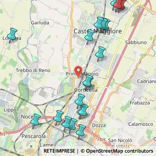 Mappa N. loc. Primo Maggio, 40013 Castel Maggiore BO, Italia (2.868)