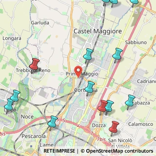 Mappa N. loc. Primo Maggio, 40013 Castel Maggiore BO, Italia (3.122)
