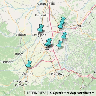 Mappa Via Gaspare Viterbo, 12045 Fossano CN, Italia (10.32818)