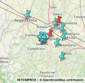 Mappa Via Prolungamento, 41049 Sassuolo MO, Italia (9.08429)