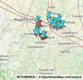Mappa Via Prolungamento, 41049 Sassuolo MO, Italia (10.524)