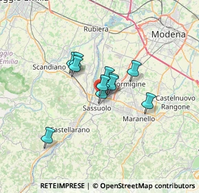 Mappa Via Regina Pacis, 41049 Modena MO, Italia (4.28818)