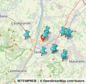 Mappa Via Regina Pacis, 41049 Modena MO, Italia (3.18)