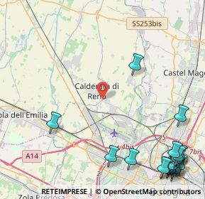 Mappa , 40012 Calderara di Reno BO, Italia (6.94941)