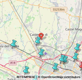 Mappa , 40012 Calderara di Reno BO, Italia (6.35)