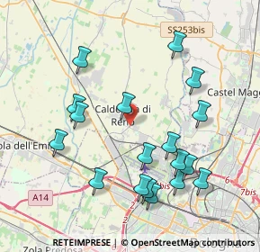 Mappa , 40012 Calderara di Reno BO, Italia (4.175)