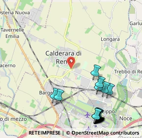 Mappa , 40012 Calderara di Reno BO, Italia (2.8775)