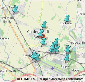 Mappa , 40012 Calderara di Reno BO, Italia (1.86786)
