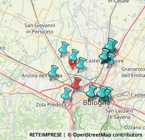 Mappa , 40012 Calderara di Reno BO, Italia (6.8195)
