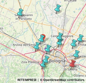 Mappa , 40012 Calderara di Reno BO, Italia (9.02)