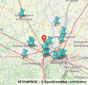 Mappa , 40012 Calderara di Reno BO, Italia (6.61267)