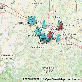 Mappa Di Casalgrande, 42013 Casalgrande RE, Italia (9.07222)