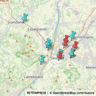 Mappa Di Casalgrande, 42013 Casalgrande RE, Italia (3.35833)