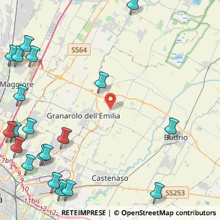 Mappa Via Cerlacchia, 40054 Budrio BO, Italia (7.347)