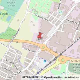 Mappa Via Pedemontana, 1, 41049 Sassuolo, Modena (Emilia Romagna)