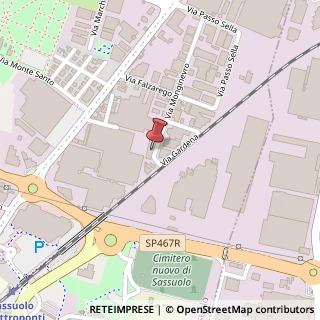 Mappa Viale Monginevro, 46, 41049 Sassuolo, Modena (Emilia Romagna)