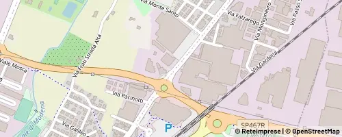 Mappa Sassuolo