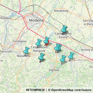 Mappa Via Alessandro Volta, 41057 Spilamberto MO, Italia (6.28455)