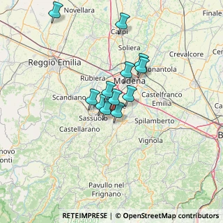 Mappa Via Cantalupo, 41043 Formigine MO, Italia (10.04417)