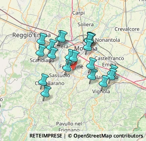 Mappa Via Cantalupo, 41043 Formigine MO, Italia (11.534)