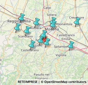 Mappa Via Cantalupo, 41043 Formigine MO, Italia (13.1675)