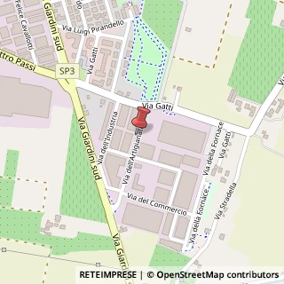Mappa Via dell' Industria, 30, 41043 Formigine, Modena (Emilia Romagna)