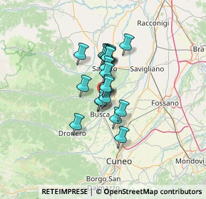 Mappa Costigliole saluzzo, 12024 Costigliole Saluzzo CN, Italia (8.304)