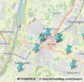 Mappa Via Campo Longo, 41049 Sassuolo MO, Italia (2.50455)