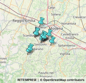 Mappa Via Campo Longo, 41049 Sassuolo MO, Italia (5.76154)