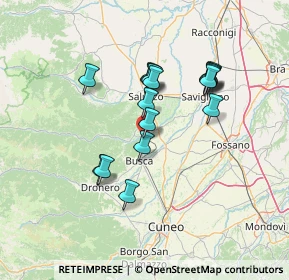 Mappa Via Busca, 12024 Costigliole Saluzzo CN, Italia (12.09941)