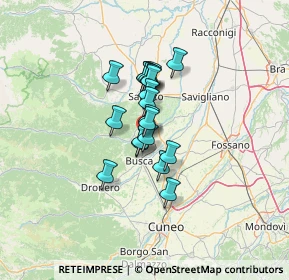 Mappa Via Busca, 12024 Costigliole Saluzzo CN, Italia (8.327)