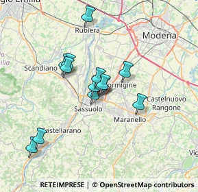 Mappa Via Falzarego, 41049 Sassuolo MO, Italia (5.69692)