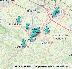 Mappa Via Falzarego, 41049 Sassuolo MO, Italia (5.37636)
