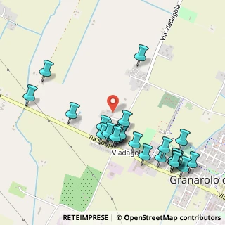 Mappa Via Chiesa di Viadagola, 40057 Granarolo dell'Emilia BO, Italia (0.53077)