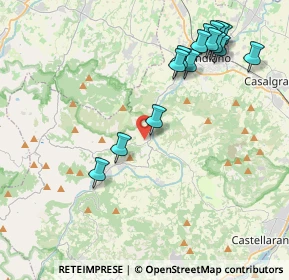 Mappa Via Serri, 42030 Viano RE, Italia (4.64533)