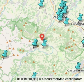Mappa Via Serri, 42030 Viano RE, Italia (5.862)