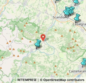Mappa Via Serri, 42030 Viano RE, Italia (6.76571)