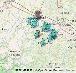 Mappa Via Serri, 42030 Viano RE, Italia (10.3235)