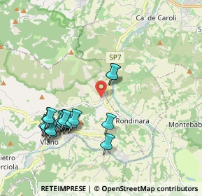 Mappa Via Serri, 42030 Viano RE, Italia (2.088)