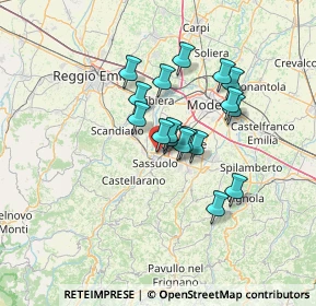 Mappa Viale Regina Pacis, 41049 Sassuolo MO, Italia (10.23471)